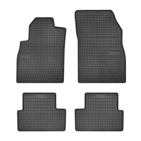 Covorase auto - Covorase auto (set, cauciuc, 4 bucati, culoare negru) CHEVROLET CRUZE, ORLANDO; OPEL ASTRA J, CASCADA dupa 200