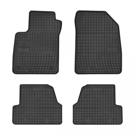 Covorase auto - Covorase auto (set, cauciuc, 4 bucati, culoare negru) CHEVROLET TRAX; OPEL MOKKA / MOKKA X dupa 2012 