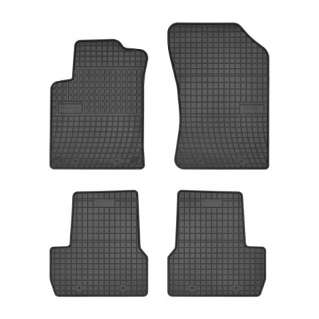 Covorase auto - Covorase auto (set, cauciuc, 4 bucati, culoare negru) CITROEN C3 II dupa 2009 