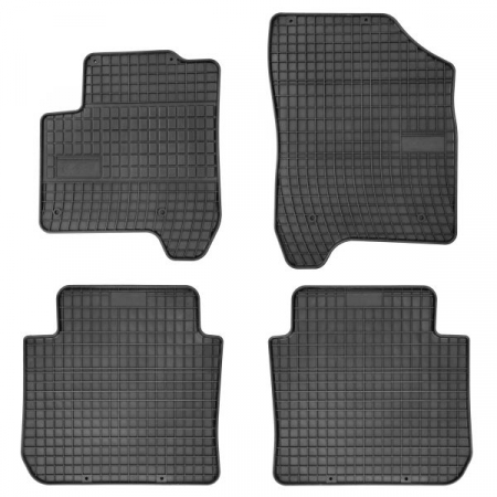 Covorase auto - Covorase auto (set, cauciuc, 4 bucati, culoare negru) CITROEN C3 PICASSO dupa 2009 