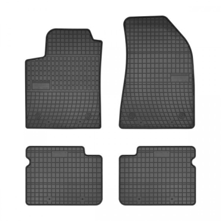 Covorase auto - Covorase auto (set, cauciuc, 4 bucati, culoare negru) FIAT BRAVO II intre 2006-2014 