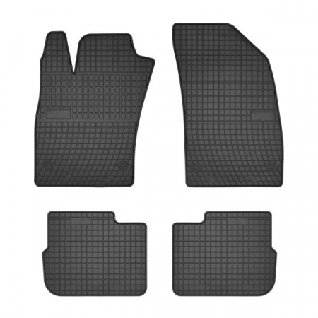 Covorase auto - Covorase auto (set, cauciuc, 4 bucati, culoare negru) FIAT TIPO dupa 2015 