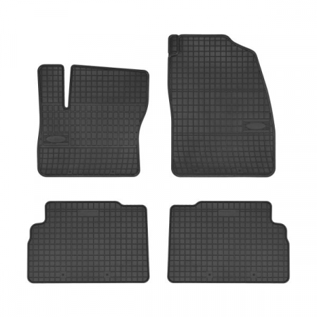Covorase auto - Covorase auto (set, cauciuc, 4 bucati, culoare negru) FORD C-MAX II dupa 2010 