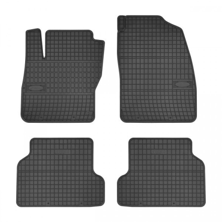 Covorase auto - Covorase auto (set, cauciuc, 4 bucati, culoare negru) FORD FOCUS II intre 2004-2012