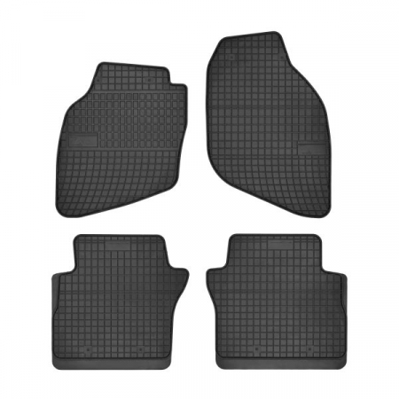 Covorase auto - Covorase auto (set, cauciuc, 4 bucati, culoare negru) HONDA CITY, JAZZ II intre 2002-2009 