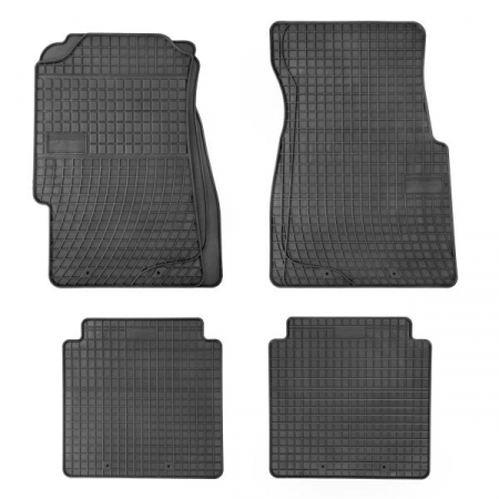 Covorase auto - Covorase auto (set, cauciuc, 4 bucati, culoare negru) HONDA CIVIC VI intre 1995-2001