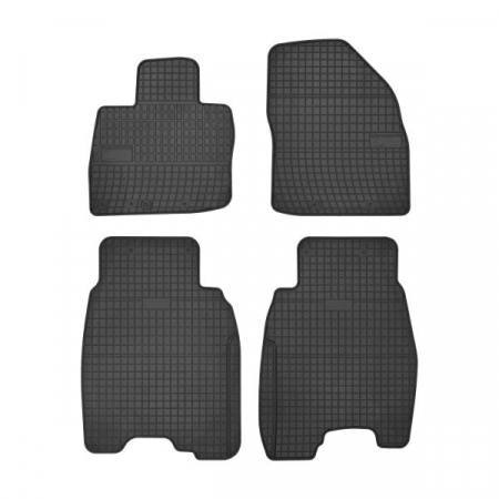 Covorase auto - Covorase auto (set, cauciuc, 4 bucati, culoare negru) HONDA CIVIC VIII dupa 2005 