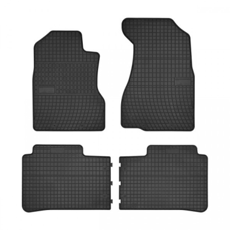 Covorase auto - Covorase auto (set, cauciuc, 4 bucati, culoare negru) HONDA CR-V II intre 2001-2007 