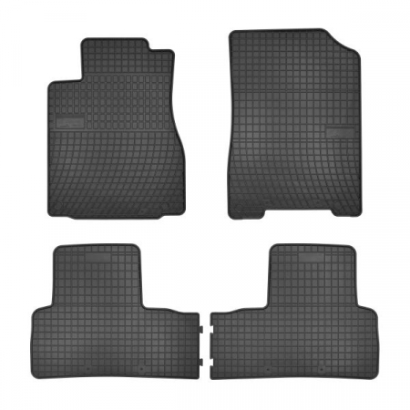Covorase auto - Covorase auto (set, cauciuc, 4 bucati, culoare negru) HONDA CR-V IV dupa 2012 