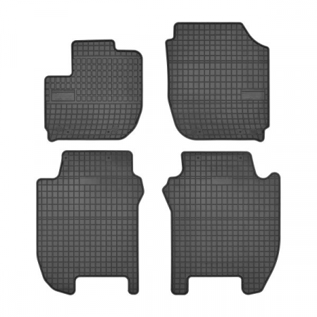 Covorase auto - Covorase auto (set, cauciuc, 4 bucati, culoare negru) HONDA JAZZ IVdupa 2015 