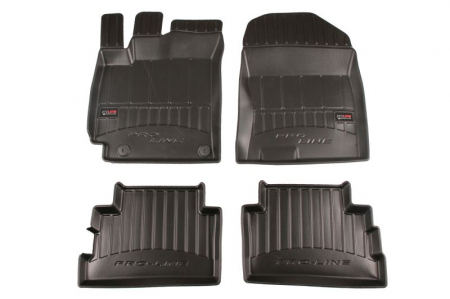 Accesorii auto - Covorase auto (set, cauciuc, 4 bucati, culoare negru) HYUNDAI KONA dupa 2017 