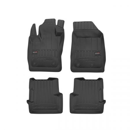 Accesorii auto - Covorase auto (set, cauciuc, 4 bucati, culoare negru) JEEP RENEGADE dupa 2014 