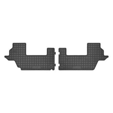 Accesorii auto - Covorase auto (set, cauciuc, 4 bucati, culoare negru) KIA CARENS IV dupa 2013 