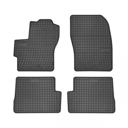 Covorase auto - Covorase auto (set, cauciuc, 4 bucati, culoare negru) MAZDA 3 intre 2003-2009 