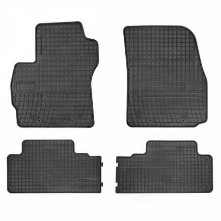 Covorase auto - Covorase auto (set, cauciuc, 4 bucati, culoare negru) MAZDA 5 intre 2005-2010 