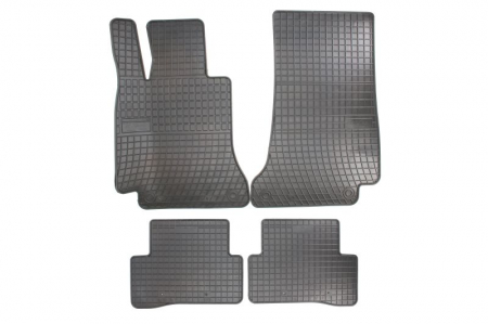 Accesorii auto - Covorase auto (set, cauciuc, 4 bucati, culoare negru) MERCEDES C (W205) dupa 2013 