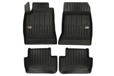 Accesorii auto - Covorase auto (set, cauciuc, 4 bucati, culoare negru) MERCEDES CLA (C117), CLA SHOOTING BRAKE (X117) intre 2013-2019 