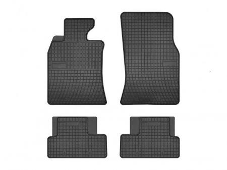Accesorii auto - Covorase auto (set, cauciuc, 4 bucati, culoare negru) MINI (R50, R53), (R56) intre 2001-2013