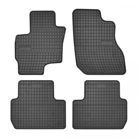 Accesorii auto - Covorase auto (set, cauciuc, 4 bucati, culoare negru) MITSUBISHI OUTLANDER III dupa 2012 