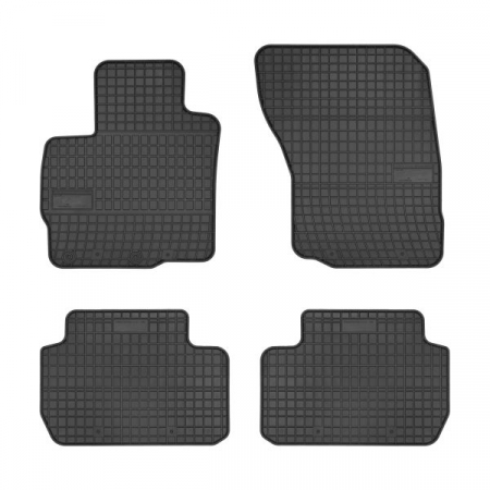 Accesorii auto - Covorase auto (set, cauciuc, 4 bucati, culoare negru) MITSUBISHI OUTLANDER III dupa 2012 