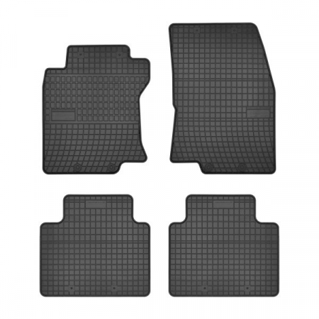 Accesorii auto - Covorase auto (set, cauciuc, 4 bucati, culoare negru) NISSAN X-TRAIL dupa 2014 