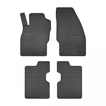 Covorase auto - Covorase auto (set, cauciuc, 4 bucati, culoare negru) OPEL CORSA E dupa 2014 