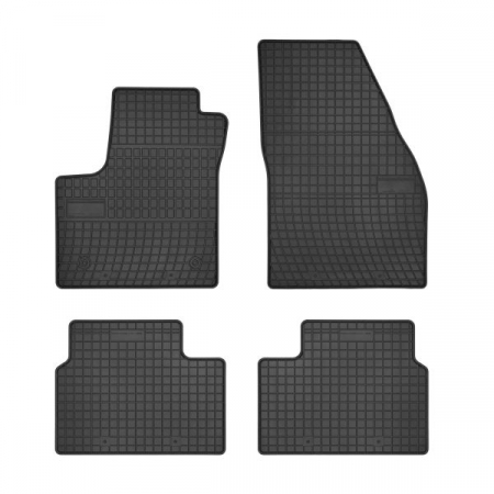 Covorase auto - Covorase auto (set, cauciuc, 4 bucati, culoare negru) OPEL MERIVA B intre 2001-2017 