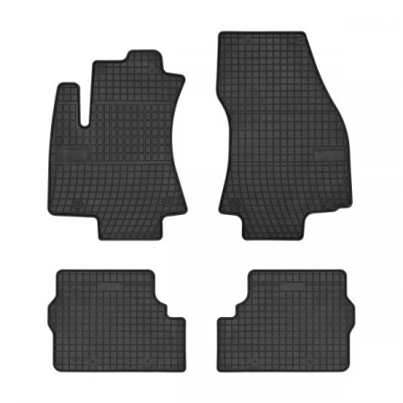 Covorase auto - Covorase auto (set, cauciuc, 4 bucati, culoare negru) OPEL ZAFIRA A intre 1999-2005 