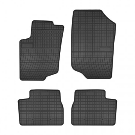 Accesorii auto - Covorase auto (set, cauciuc, 4 bucati, culoare negru) PEUGEOT 207 intre 2006-2015 