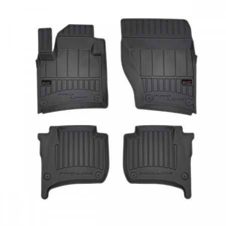 Accesorii auto - Covorase auto (set, cauciuc, 4 bucati, culoare negru) PORSCHE CAYENNE dupa 2010 