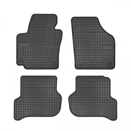 Covorase auto (set, cauciuc, 4 bucati, culoare negru) SEAT ALTEA, ALTEA XL dupa 2004  Accesorii auto - Covorase auto (set, cauciuc, 4 bucati, culoare negru) SEAT ALTEA, ALTEA XL dupa 2004
