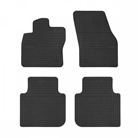 Accesorii auto - Covorase auto (set, cauciuc, 4 bucati, culoare negru) SKODA KODIAQ dupa 2016 