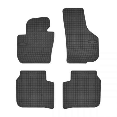 Accesorii auto - Covorase auto (set, cauciuc, 4 bucati, culoare negru) SKODA SUPERB II intre 2008-2015 