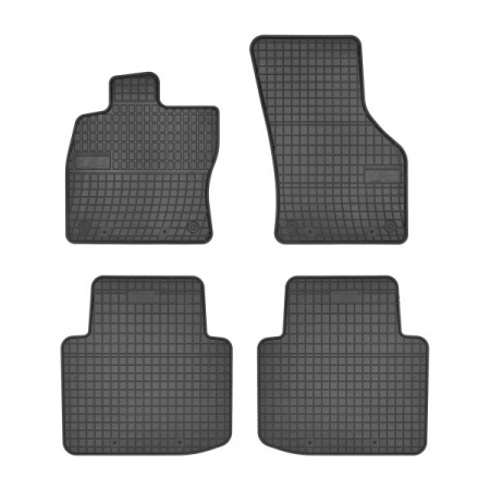 Accesorii auto - Covorase auto (set, cauciuc, 4 bucati, culoare negru) SKODA SUPERB III dupa 2015 