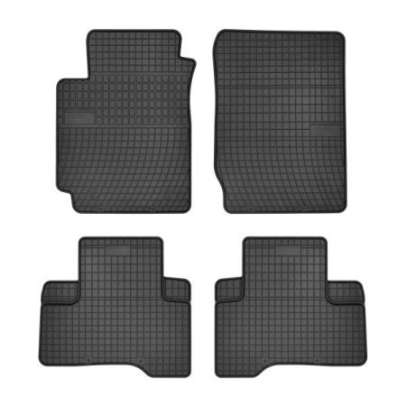 Accesorii auto - Covorase auto (set, cauciuc, 4 bucati, culoare negru) SUZUKI GRAND VITARA II dupa 2005 
