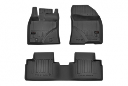 Covorase auto (set, cauciuc, 4 bucati, culoare negru) TOYOTA AVENSIS intre 2008-2018 