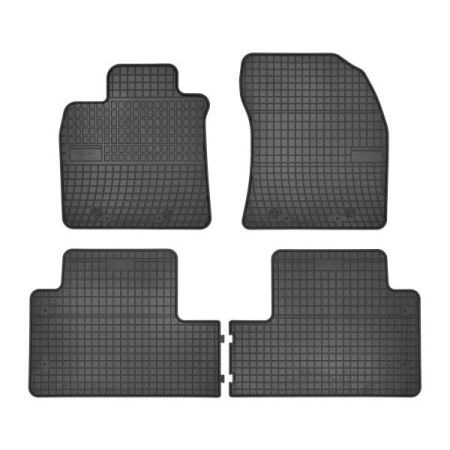 Covorase auto - Covorase auto (set, cauciuc, 4 bucati, culoare negru) TOYOTA AVENSIS intre 2008-2018 
