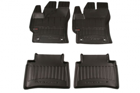 Covorase auto (set, cauciuc, 4 bucati, culoare negru) TOYOTA COROLLA dupa 2018
