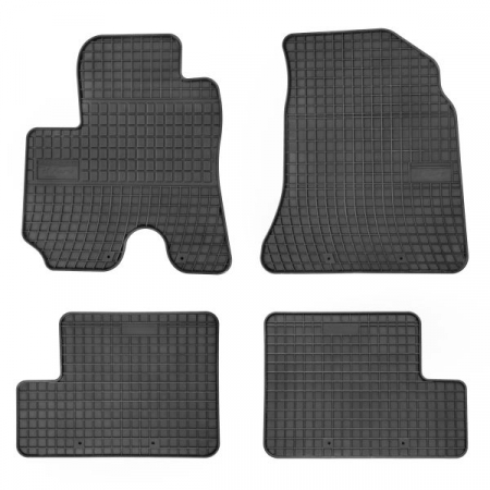 Covorase auto - Covorase auto (set, cauciuc, 4 bucati, culoare negru) TOYOTA RAV 4 II intre 2000-2005 