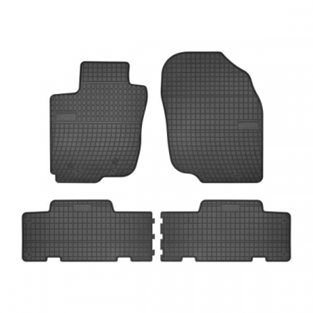 Covorase auto - Covorase auto (set, cauciuc, 4 bucati, culoare negru) TOYOTA RAV 4 III dupa 2005 