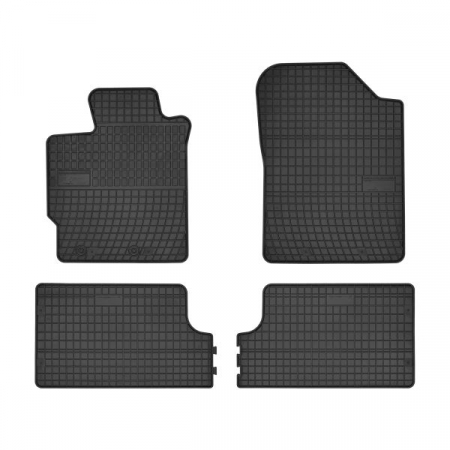 Covorase auto - Covorase auto (set, cauciuc, 4 bucati, culoare negru) TOYOTA YARIS dupa 2010 