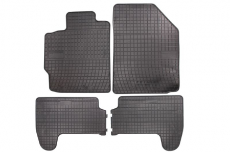 Covorase auto - Covorase auto (set, cauciuc, 4 bucati, culoare negru) TOYOTA YARIS intre 2005-2012