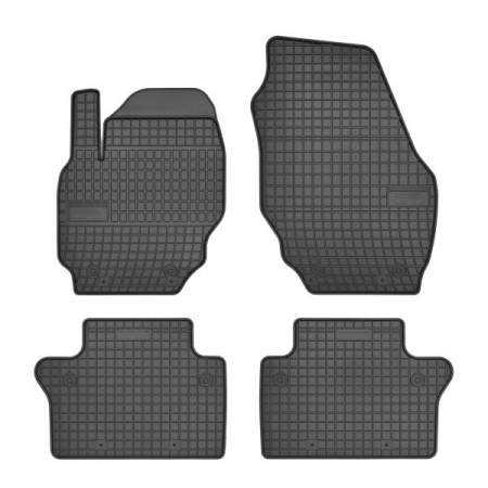 Covorase auto - Covorase auto (set, cauciuc, 4 bucati, culoare negru) VOLVO S60 II, S80 II, V60 I, V70 III, XC70 II dupa 2006 