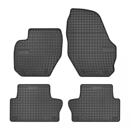 Covorase auto - Covorase auto (set, cauciuc, 4 bucati, culoare negru) VOLVO XC60 dupa 2008 