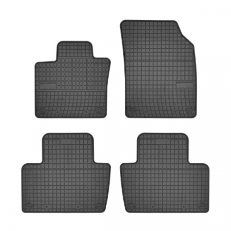 Covorase auto - Covorase auto (set, cauciuc, 4 bucati, culoare negru) VOLVO XC90 II intre 2014-2019 
