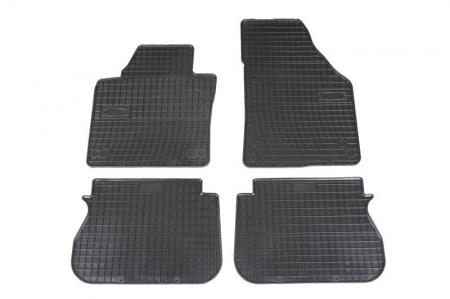Covorase auto - Covorase auto (set, cauciuc, 4 bucati, culoare negru) VW CADDY III intre 2004-2015