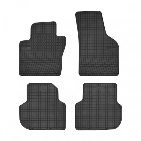 Covorase auto - Covorase auto (set, cauciuc, 4 bucati, culoare negru) VW JETTA IV dupa 2010 