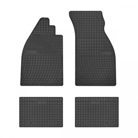 Covorase auto - Covorase auto (set, cauciuc, 4 bucati, culoare negru) VW KAEFER intre 1960-2003
