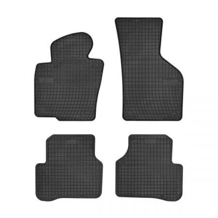 Covorase auto - Covorase auto (set, cauciuc, 4 bucati, culoare negru) VW PASSAT, PASSAT CC intre 2008-2014