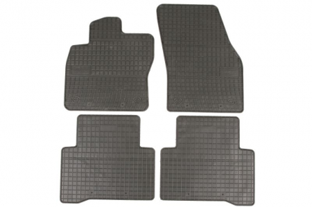 Covorase auto - Covorase auto (set, cauciuc, 4 bucati, culoare negru) VW TOURAN dupa 2015 